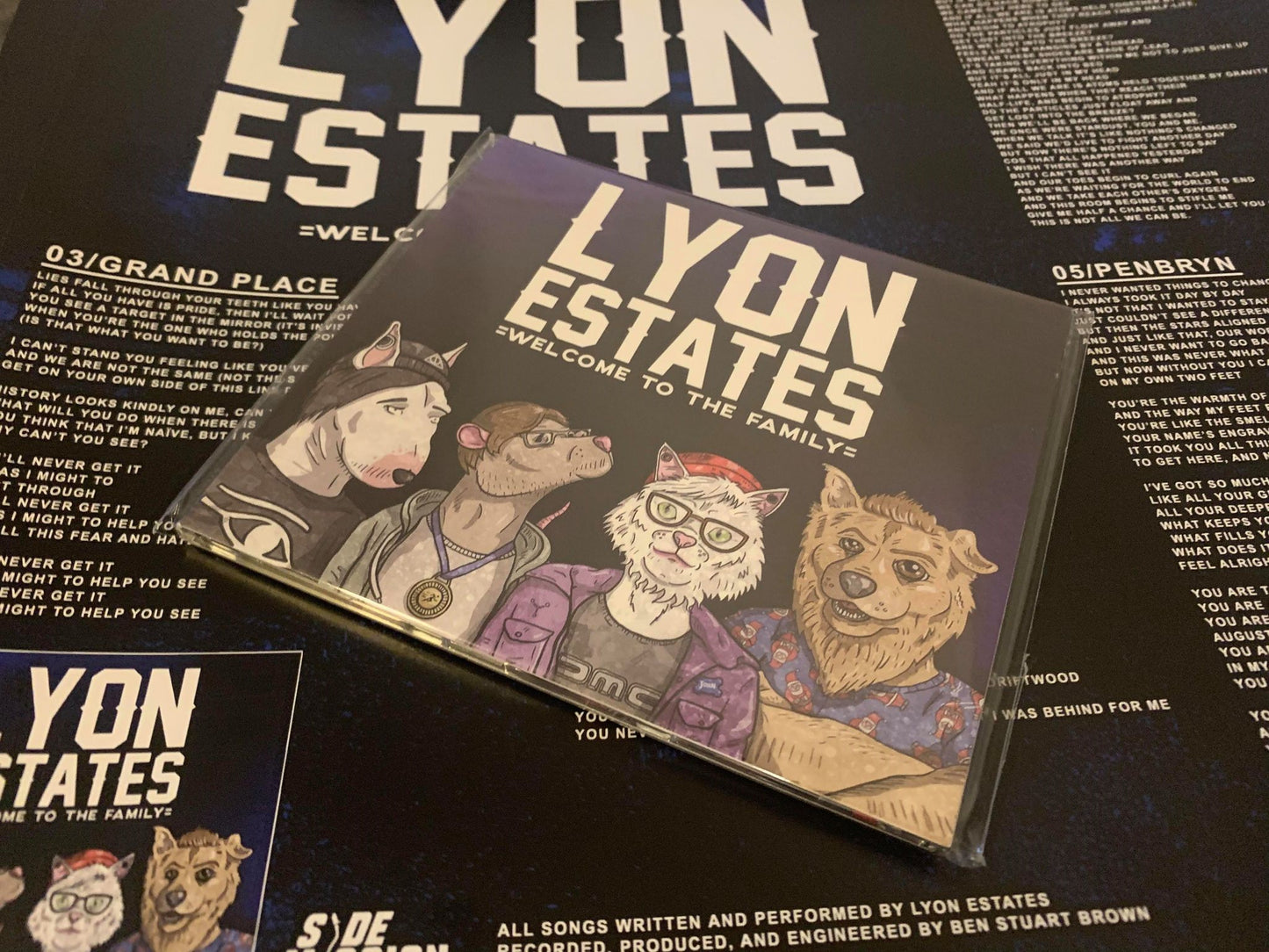 Lyon Estates - Welcome to the Family (CD)